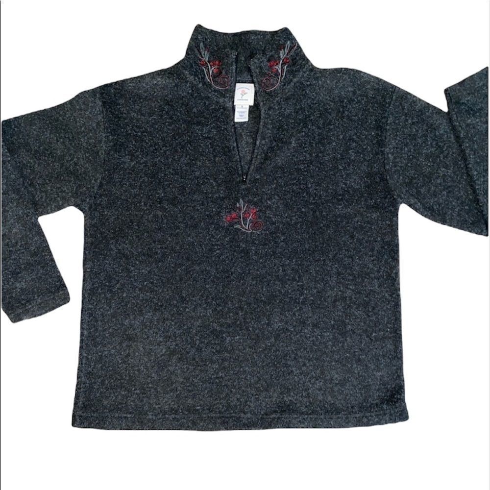 Vintage VS country embroidered pullover